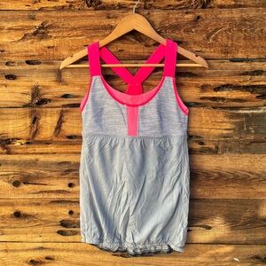 LULULEMON | Gray and Pink Tank Top 8